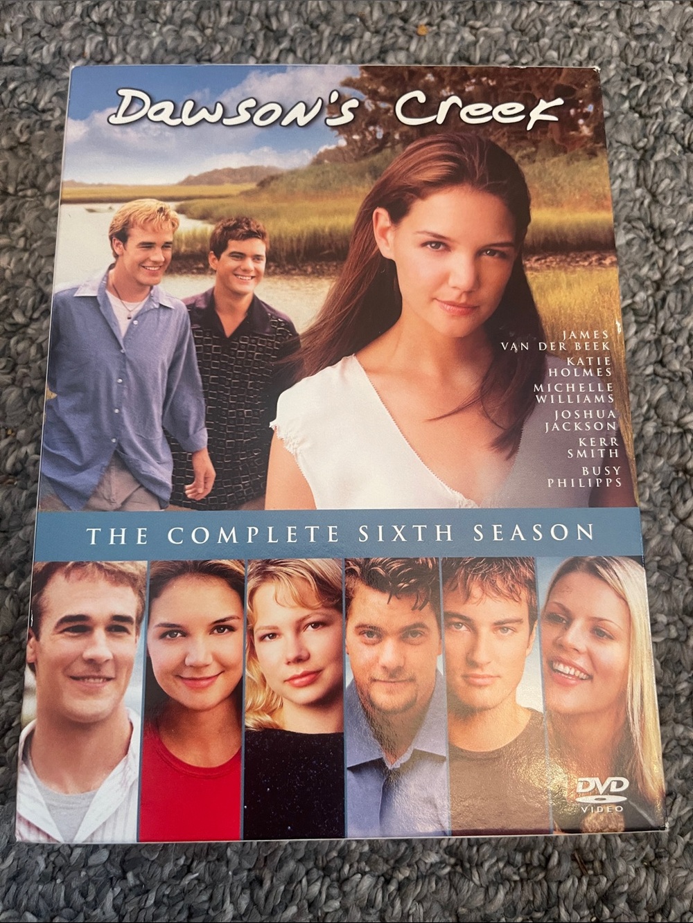 Dawson's Creek The Complete Sixth Season DVD - White & Blue Cover